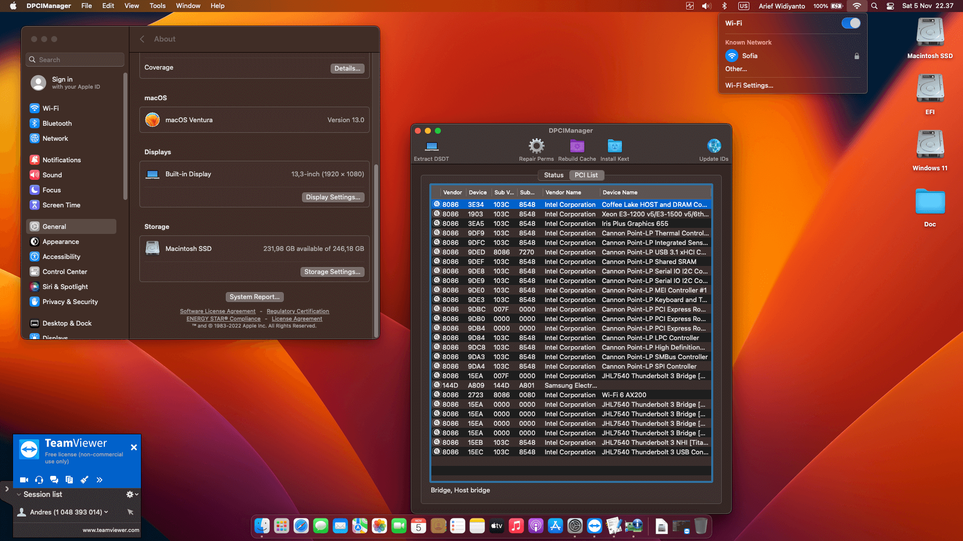 HP Elitebook X360 830 G6 [WhiskeyLake   Intel UHD 620 + I2C]   OpenCore 2